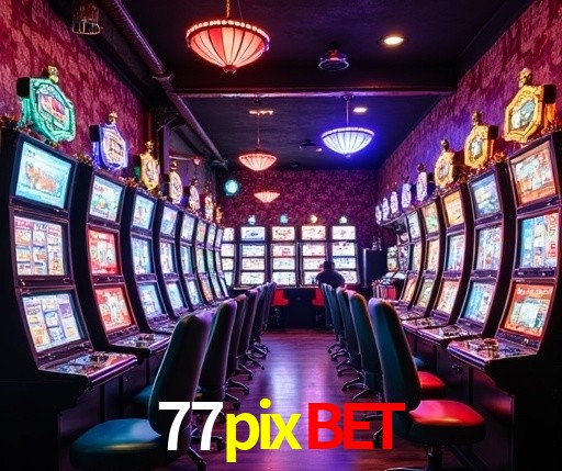 Interface moderna da plataforma 77pixbet